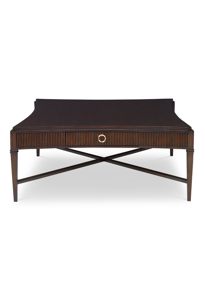 Reeded Cocktail Table