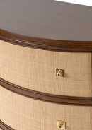 Orion Demilune Chest - Raffia