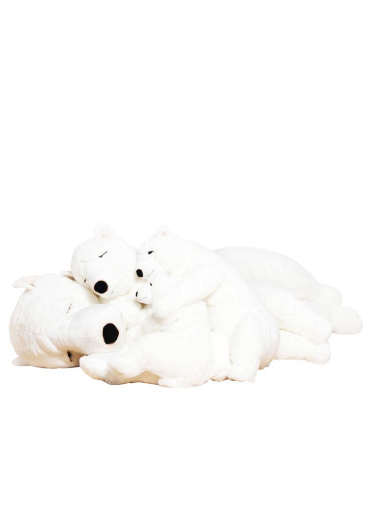 White-9 Size Medium - 65 cm