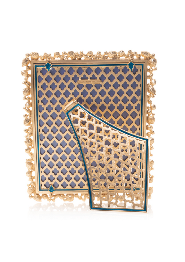 Theo Bejeweled 8" x 10" Frame - Peacock