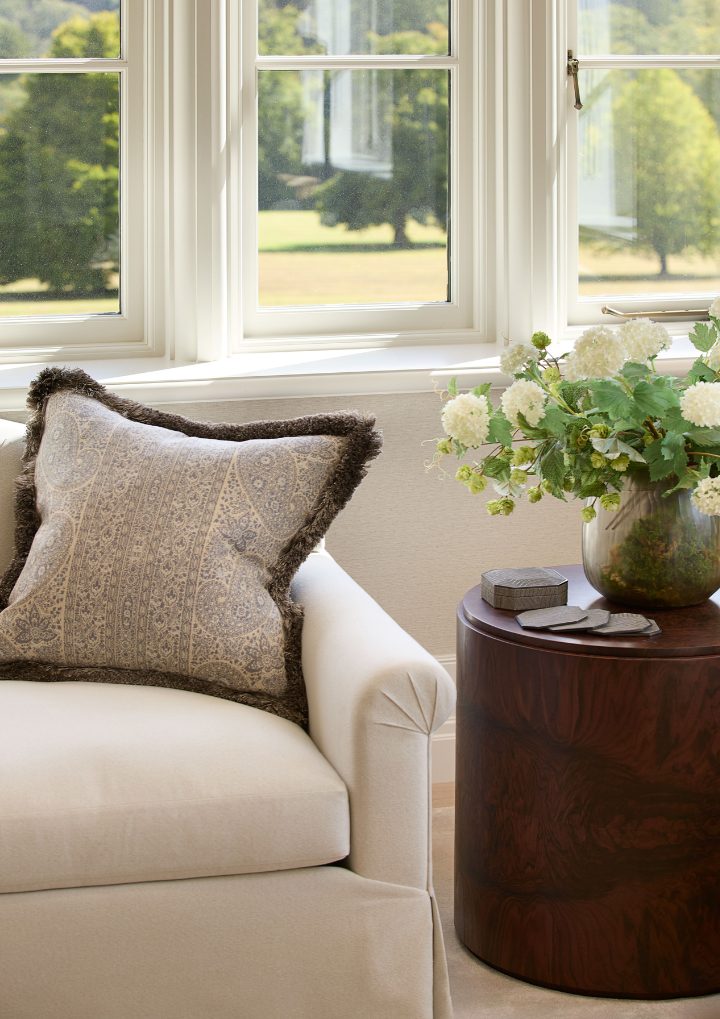 Heaton Cushion - Fringe