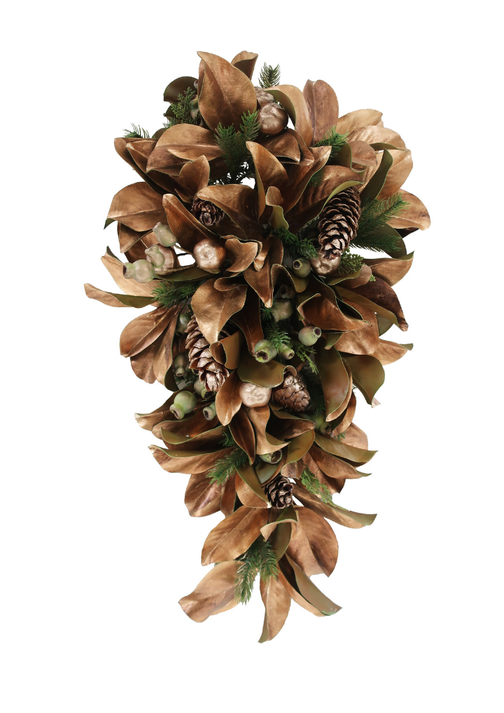 Gold Magnolia Mix Deluxe Teardrop