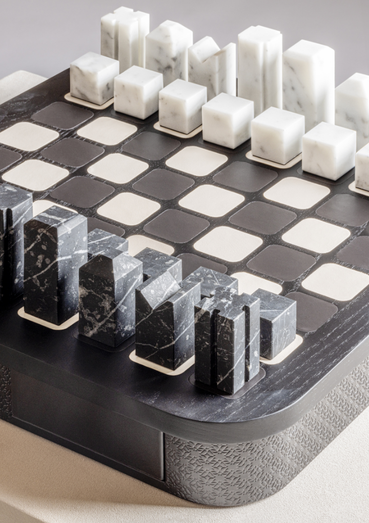 Monogram Big Chess Game Set