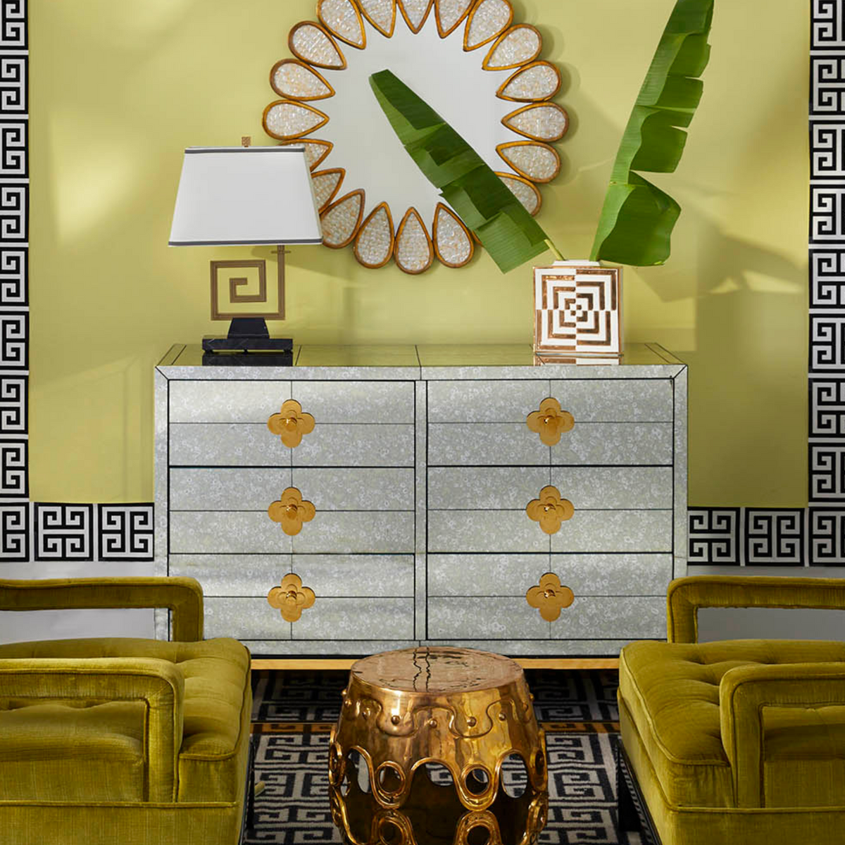 Delphine Six-Drawer Dresser