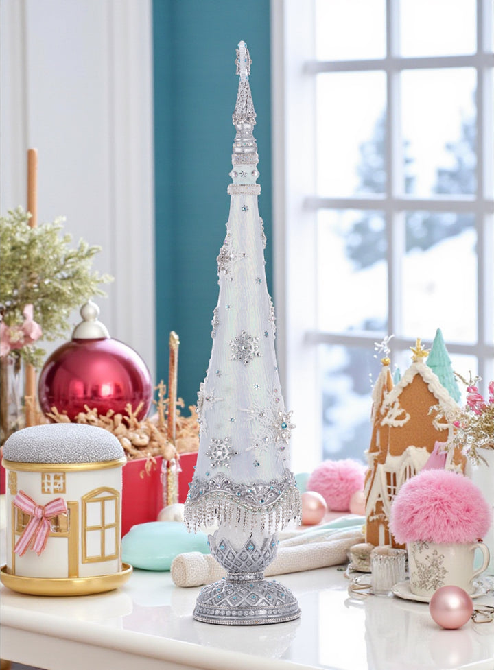 Crystal Christmas Tabletop Tree