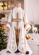 Golden Leaf Santa Doll