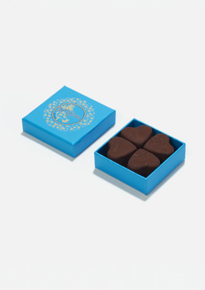 Heart-Shaped Chocolate Truffles