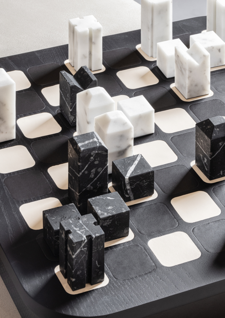 Monogram Big Chess Game Set
