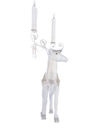 Crystal Christmas Standing Deer Candleholder