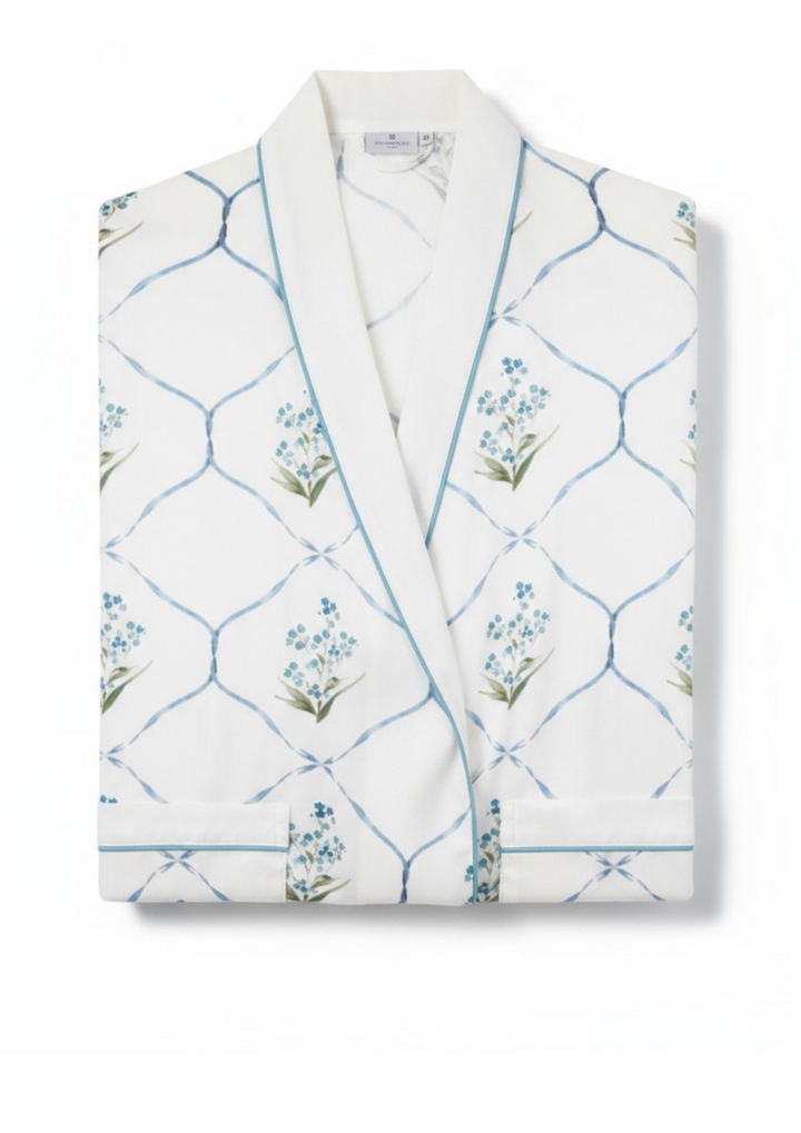Blue/Ivory