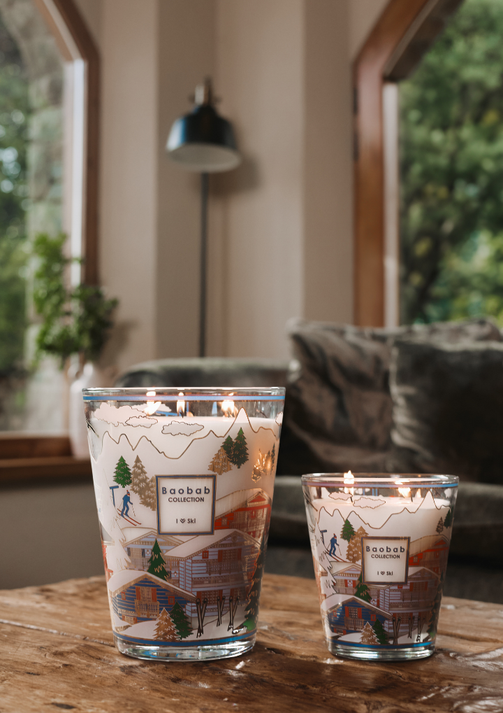 Scented Candle I Love Ski