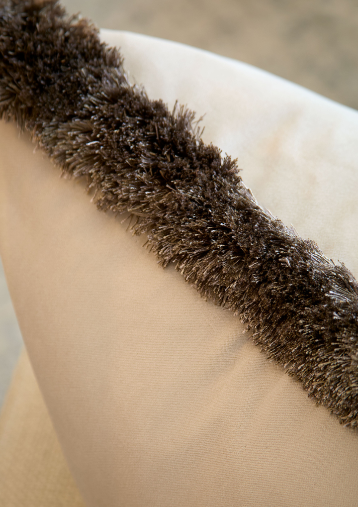 Iris Cushion - Fringe