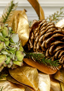 Gold Magnolia Mix Deluxe Teardrop