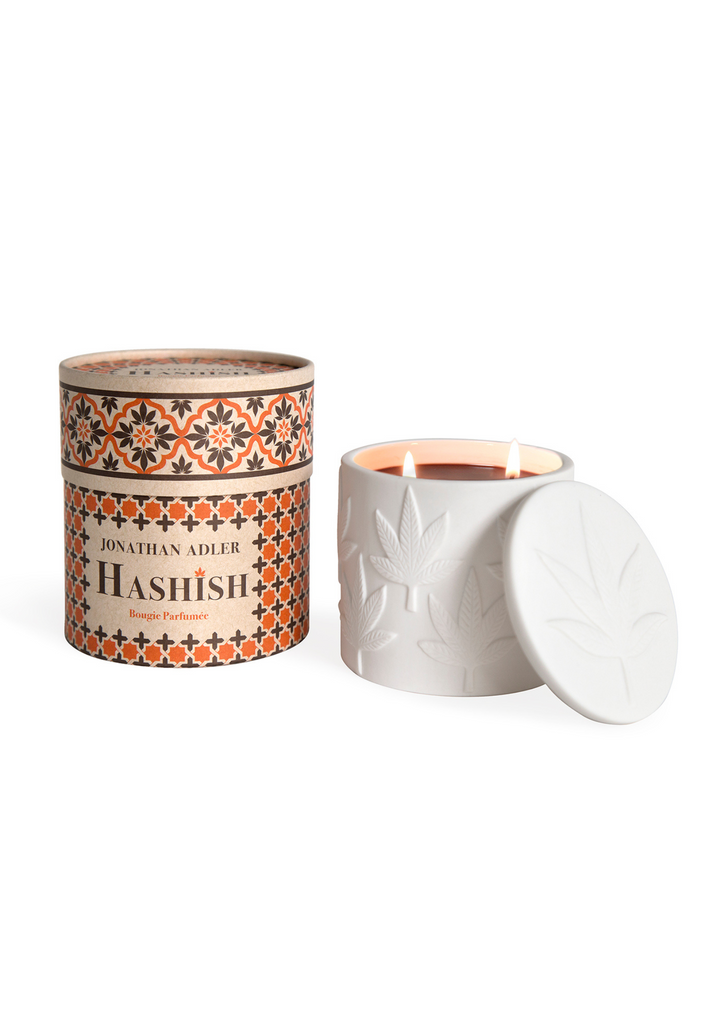 Hashish Ceramic Candle