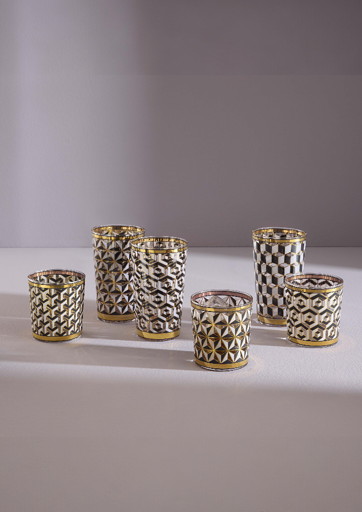 Versailles Highball Glassware Set