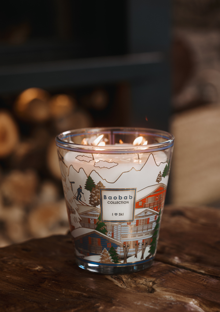 Scented Candle I Love Ski