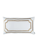 Soho King Pillow / White Linen / Velvet