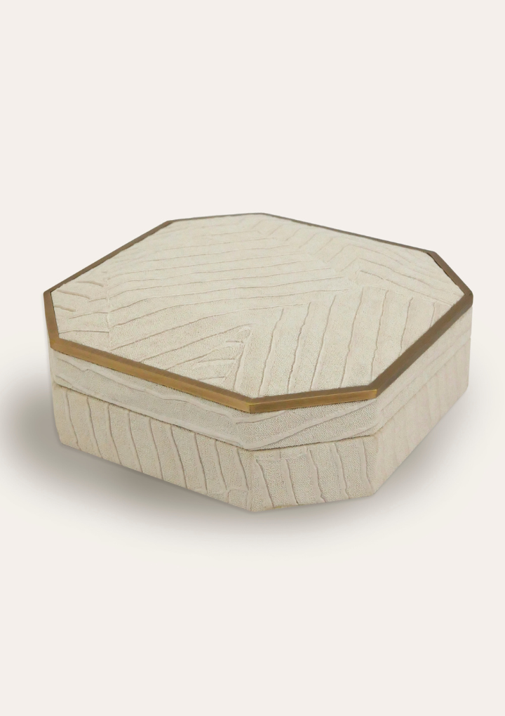 Elemental Coasters, set of 4 - Ivory