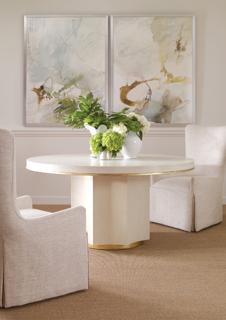 Athens Dining Table - Linen