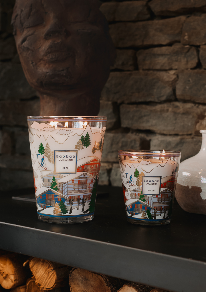 Scented Candle I Love Ski