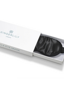 Black Silk Eye Mask