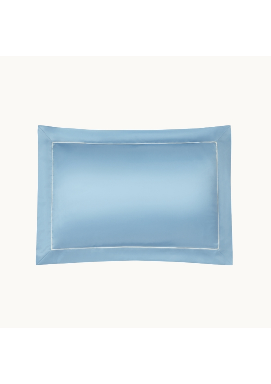 Summerhill Blue Silk Pillowcase
