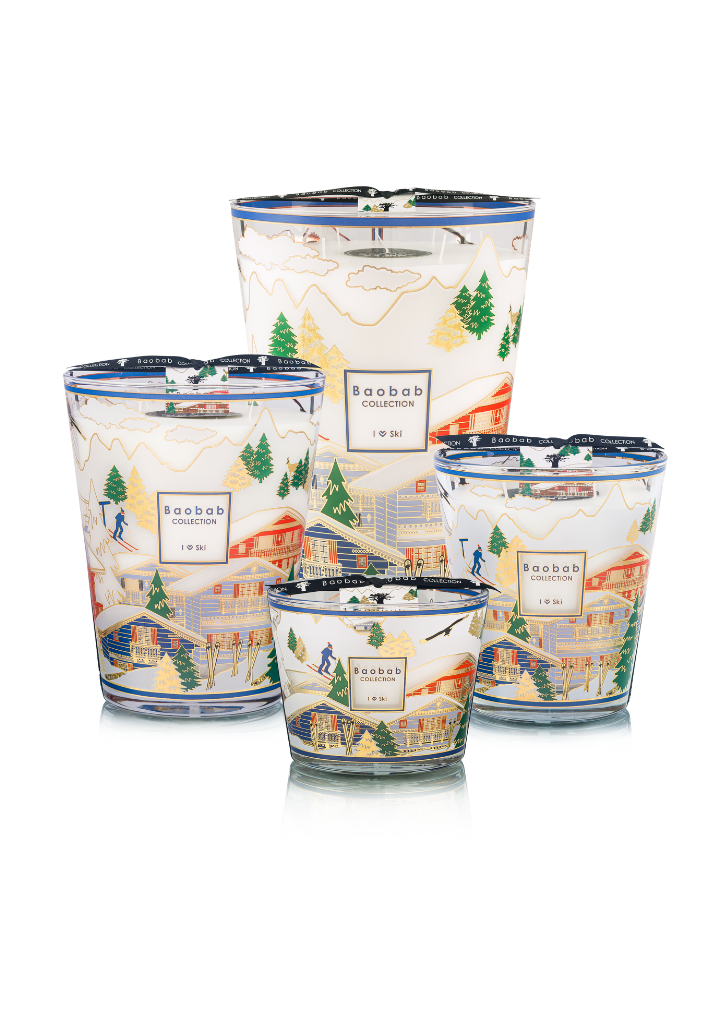 Scented Candle I Love Ski