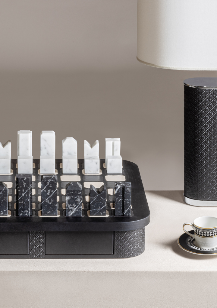 Monogram Big Chess Game Set