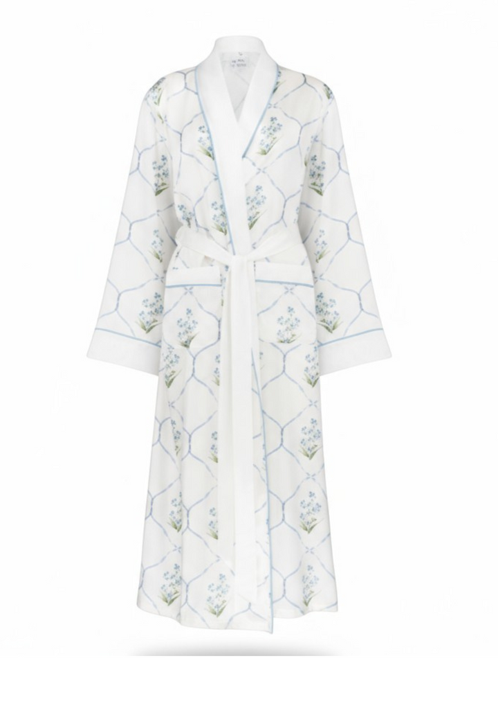 Blue/Ivory