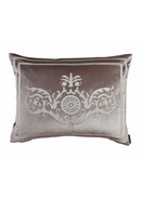 Paris Standard Pillow / Champagne Velvet / Ivory Velvet