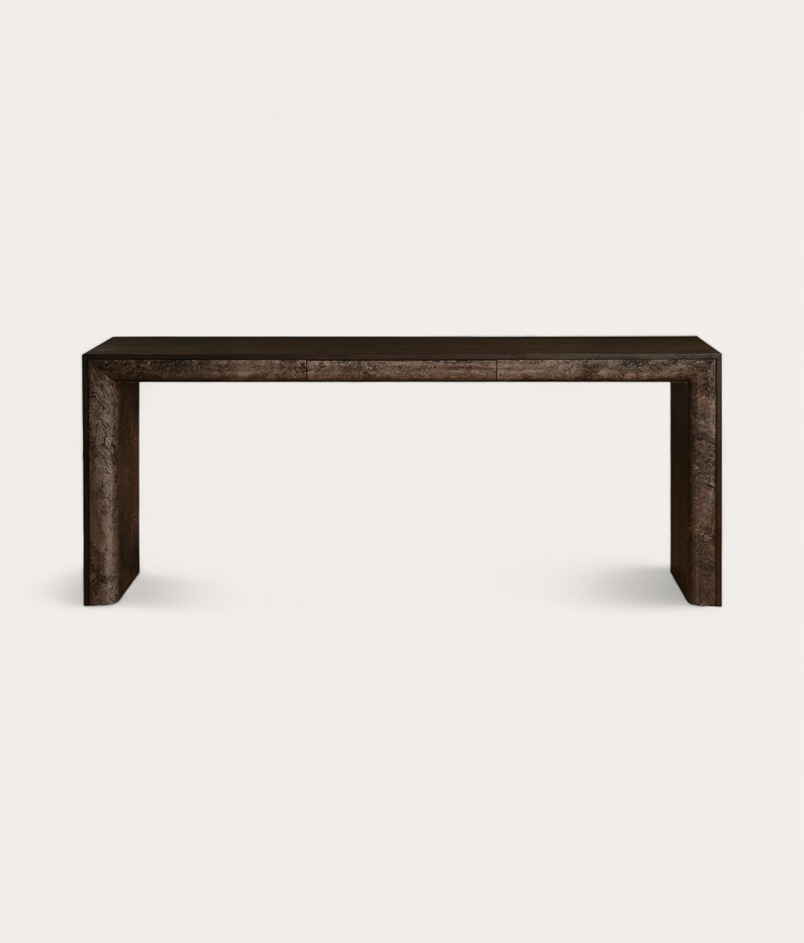 Dark Stained Solid Oak