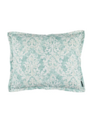 Milan Standard Pillow Spa Faded Damask Venetian Linen