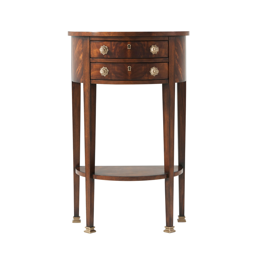 DEMI LUNE ACCENT CONSOLE TABLE