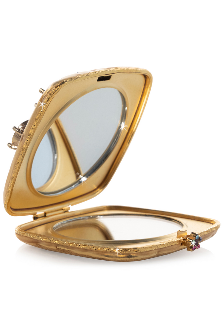 Luella Square Jeweled Compact