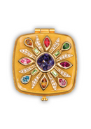 Schuyler Maltese Bejeweled Compact