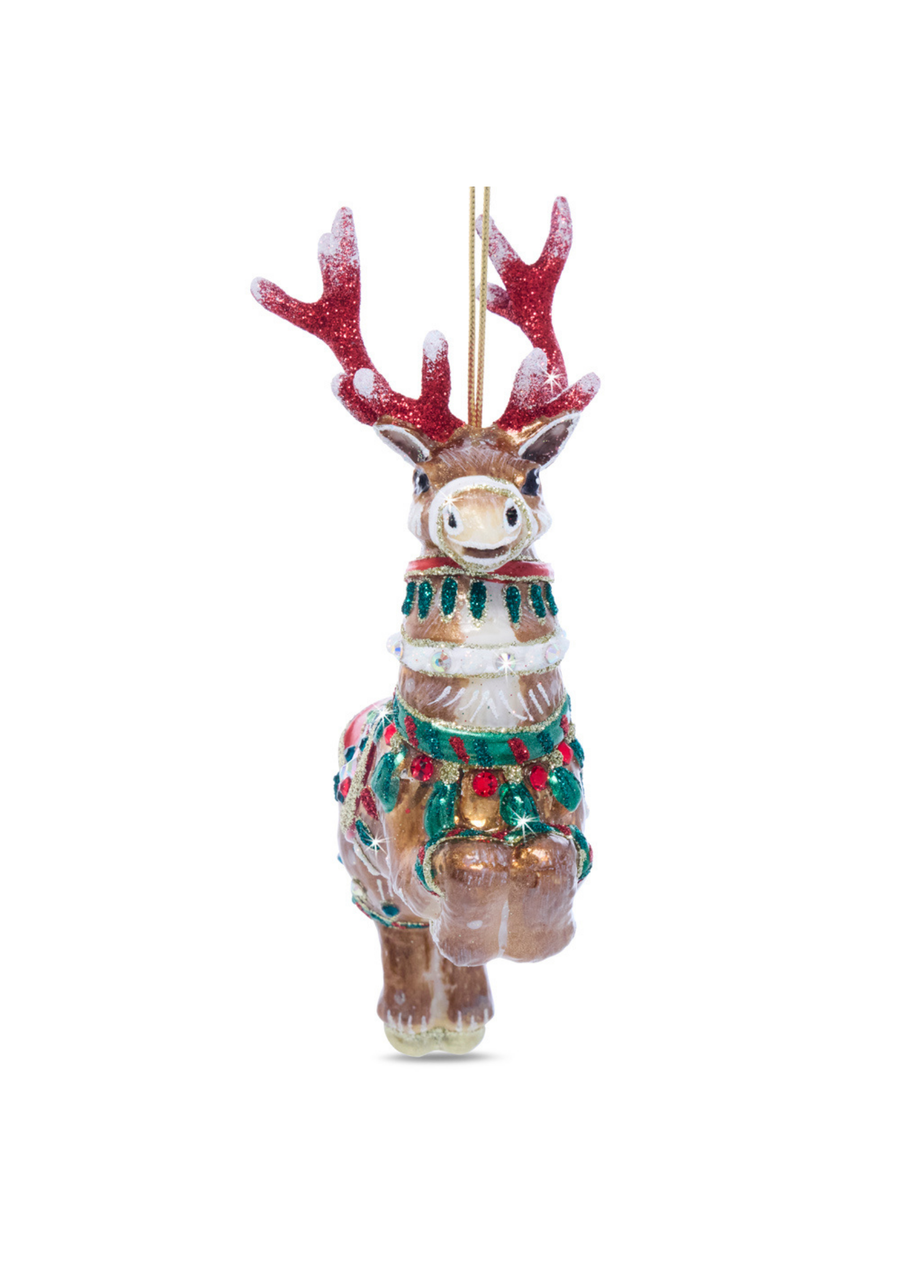 Comet Glass Ornament