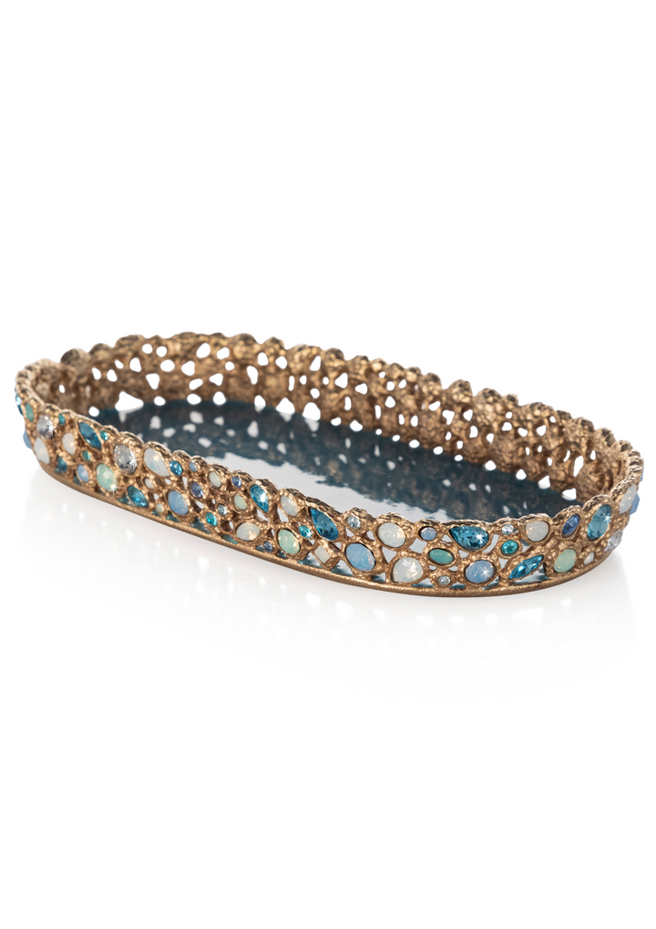 Julius Bejeweled Tray - Oceana