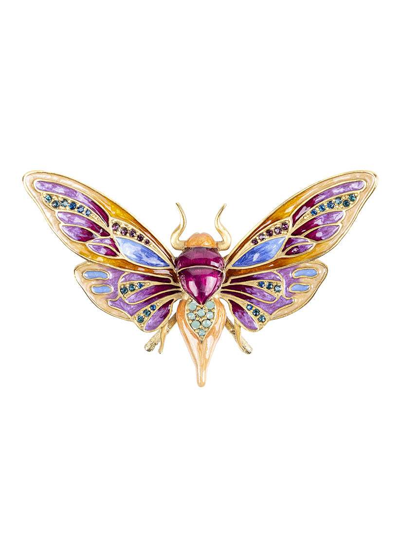 Rosey Moth Objet