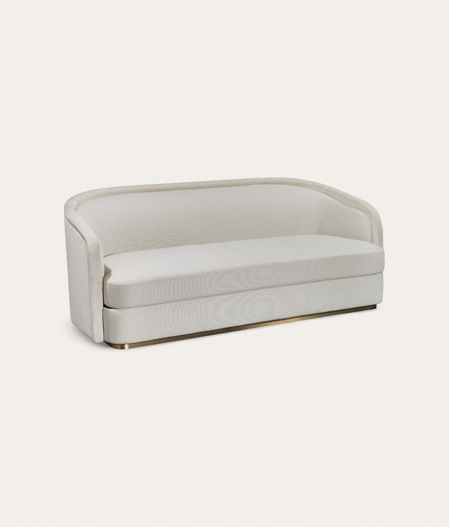 Ivory-A Size 2 Seater