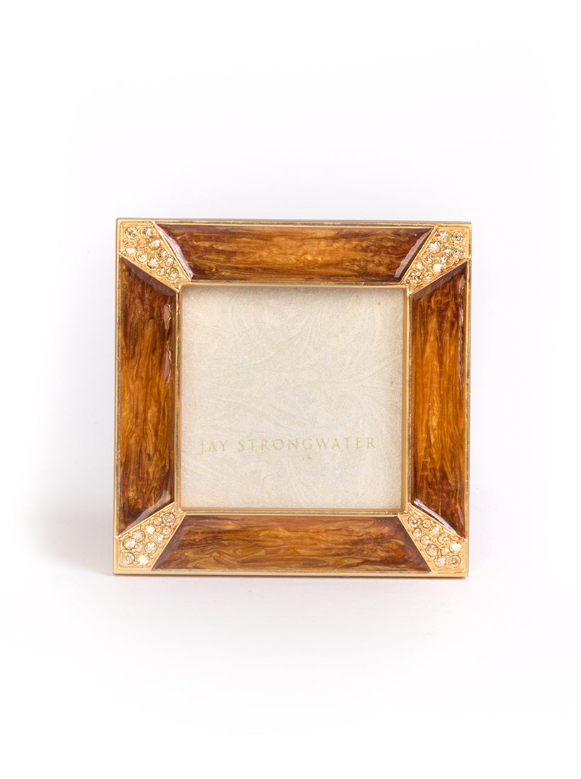 Leland Pavé Corner 2" Frame - Topaz