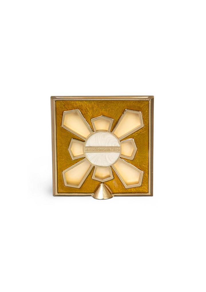 Leland Pavé Corner 2" Frame - Gold