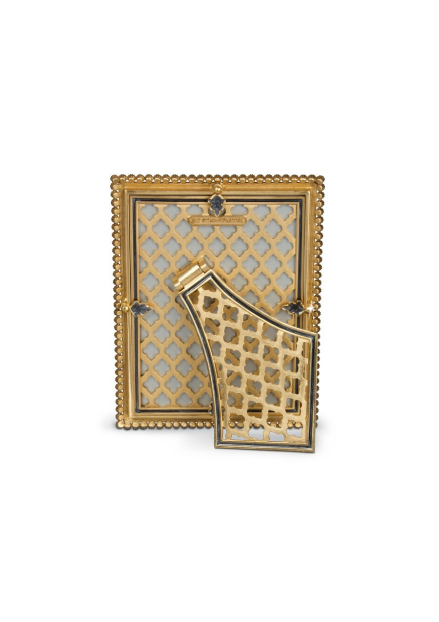 Lucas Stone Edge 5" x 7" Frame - Silver