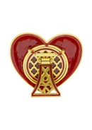 Chantal Heart Frame - Ruby
