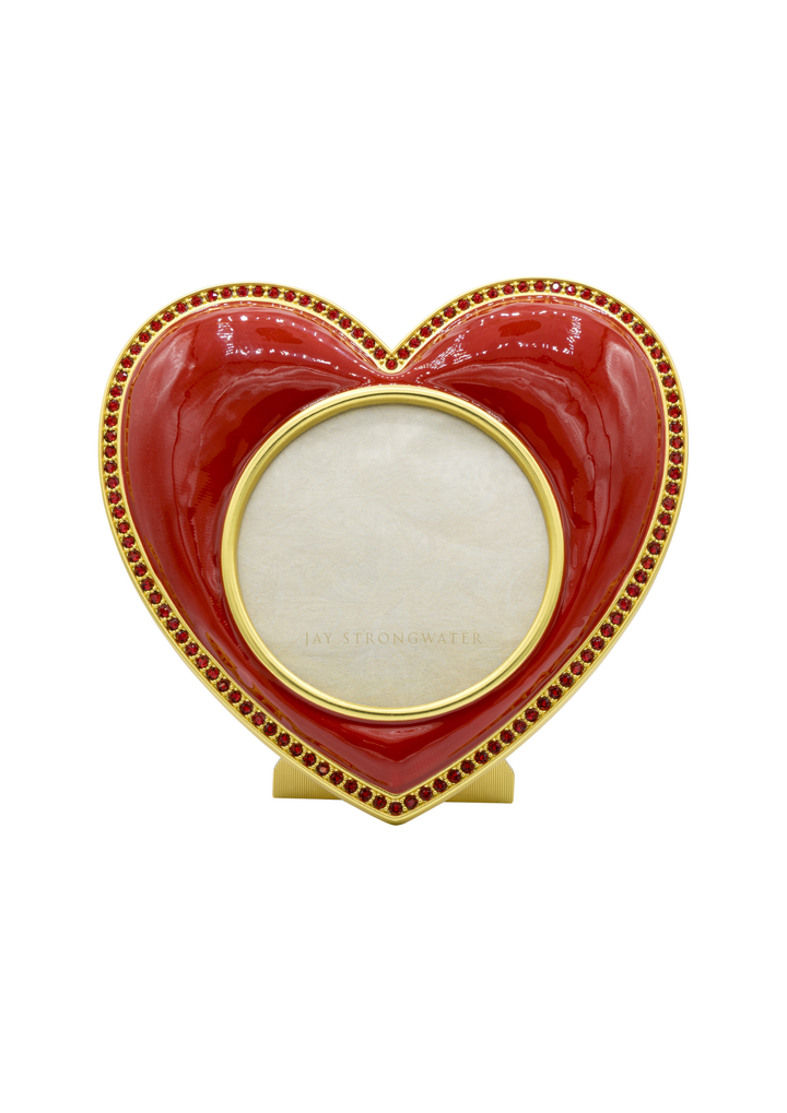 Chantal Heart Frame - Ruby