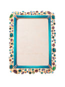 Emery Bejeweled 4" x 6" Frame - Peacock