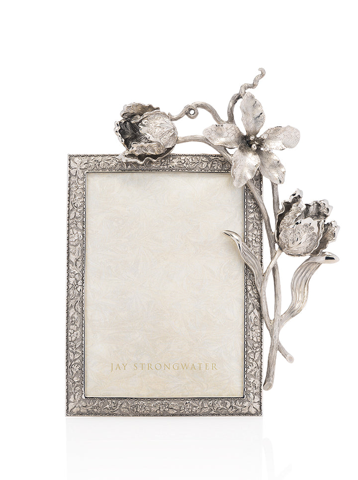 Irene Tulip 5"x7" Frame - Silver
