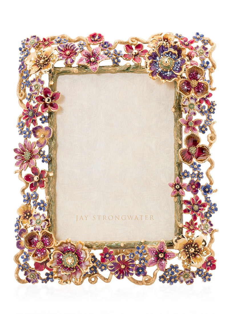 Ophelia Cluster Floral 5" x 7" Frame - Bouquet