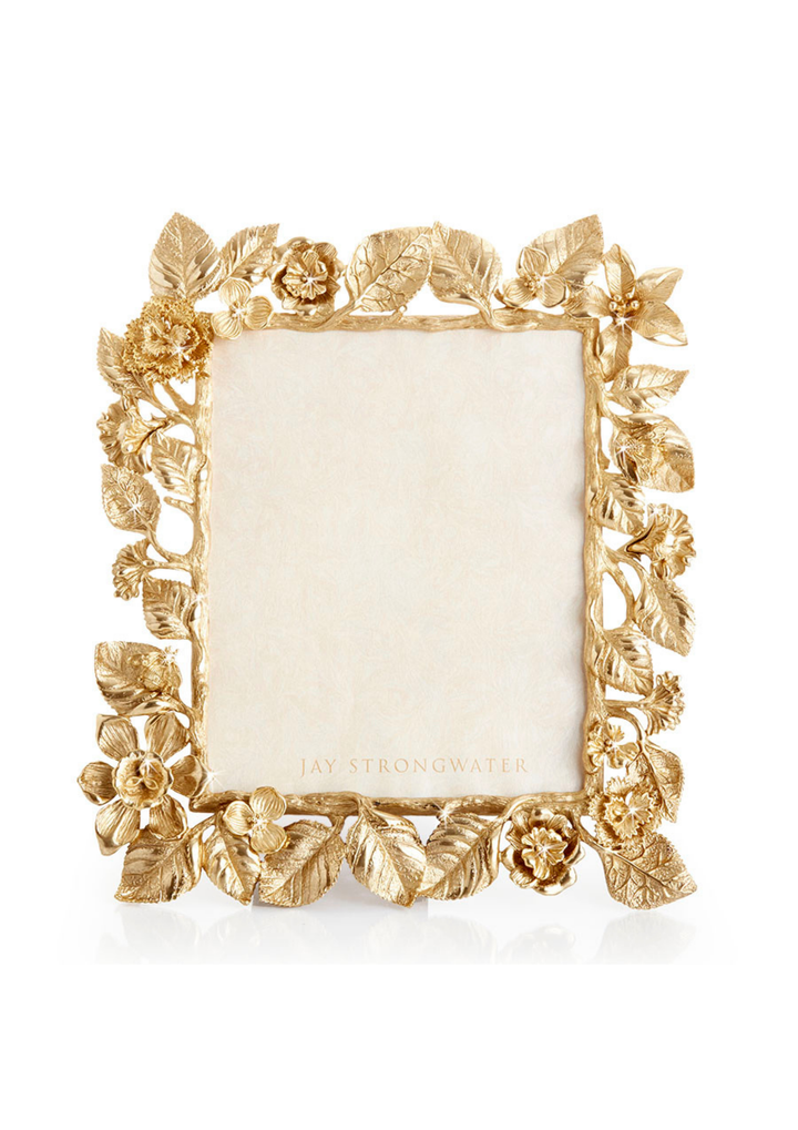 Aria Dutch Floral 8"x10" Frame - Gold