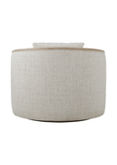 Toulon Chalk Tweed Swivel Chair