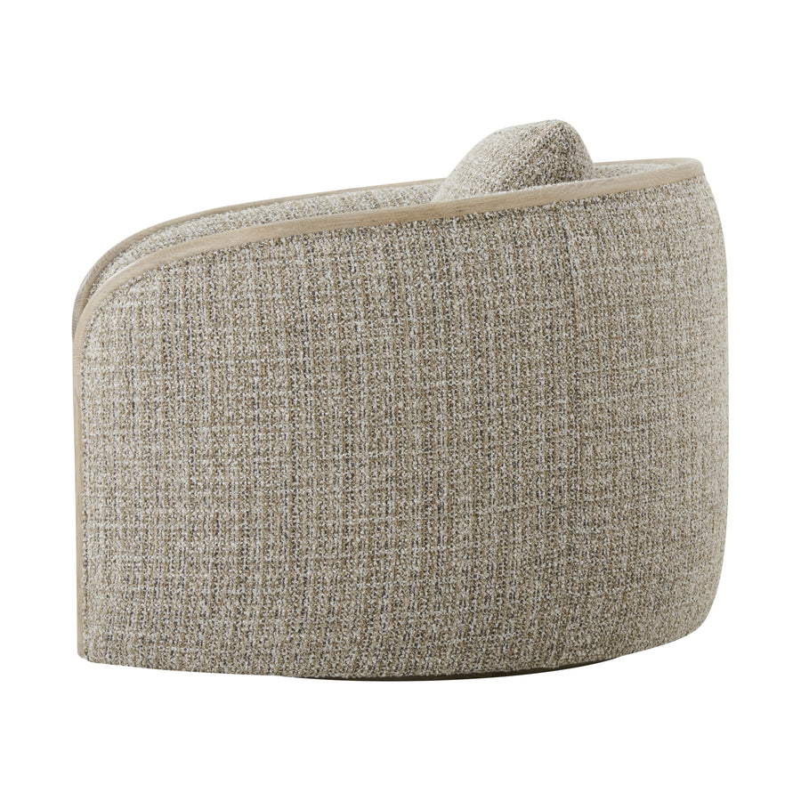 Toulon Latte Swivel Chair